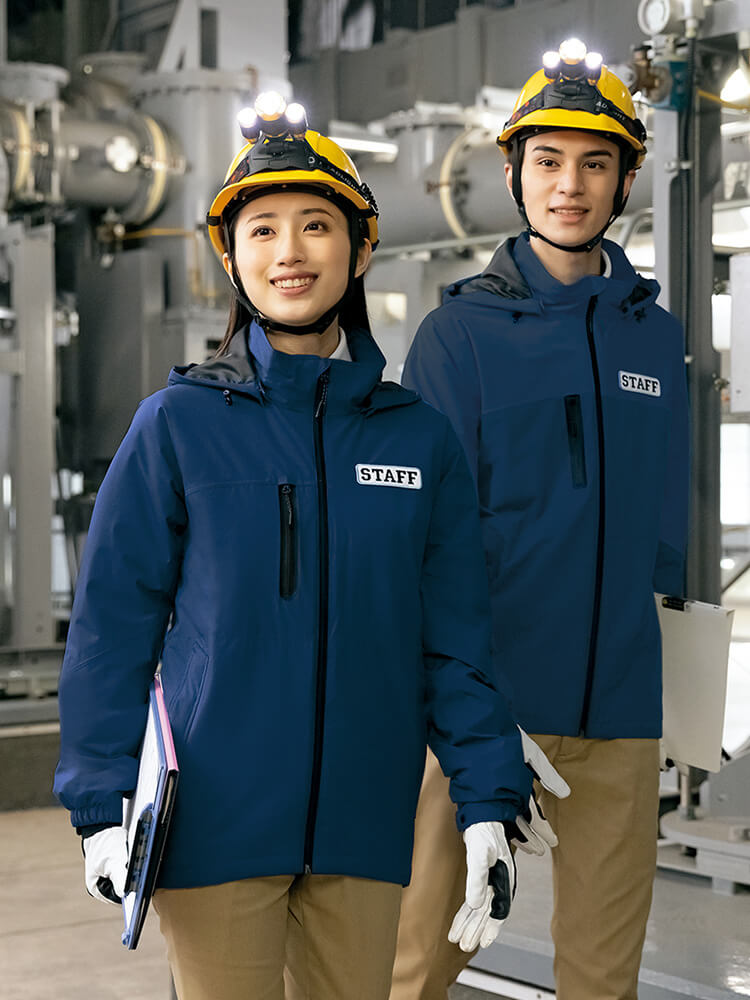 アイトス 作業服 AITOZ 防水防寒ストレッチジャケット AZ-10314 SS-LL