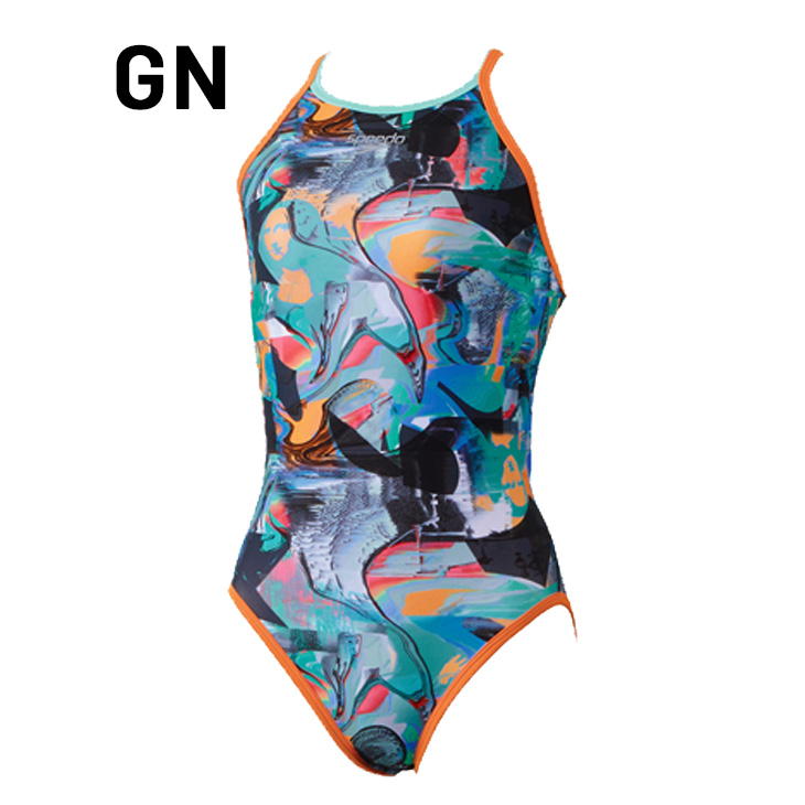 speedo（スピード） レディース 水着 競泳 練習用 Speedo TurnS モナ