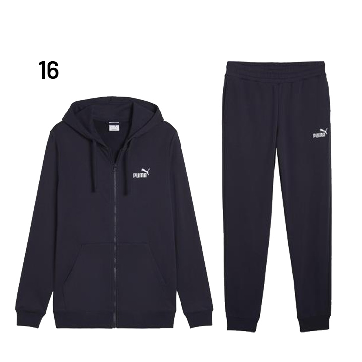 PUMA（プーマ） スウェット メンズ 上下 PUMA ESS NO. 1ロゴ 長袖