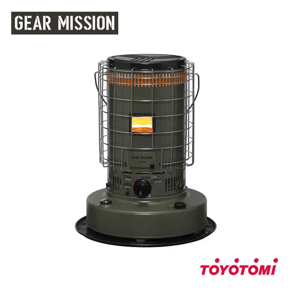 石油ストーブ トヨトミ キャンプ 対流形 高出力 GEAR MISSIONシリーズ