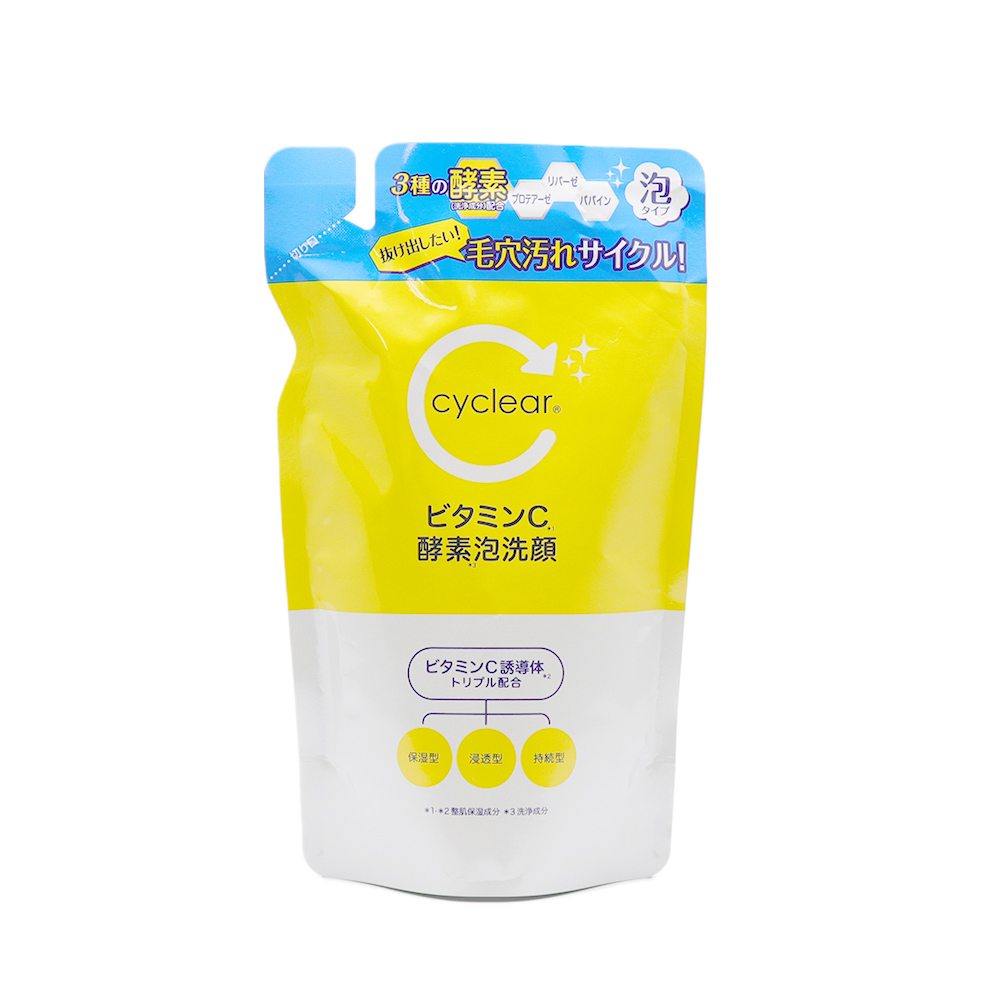 ビューア 酵素洗顔料 泡タイプ ビタミンC誘導体 酵素泡洗顔 詰替 250ml