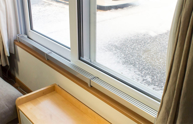 マルチヒーター ナカガワ工業 結露防止 冷気防止 カビ防止 窓下