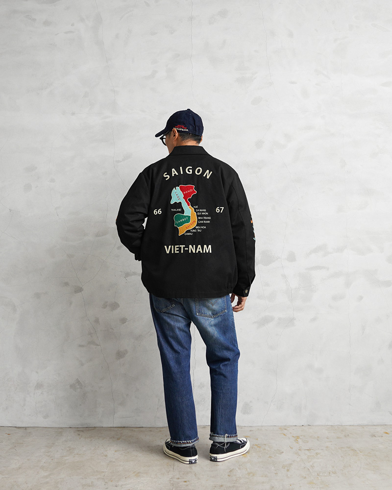 HOUSTON（ヒューストン） 51351 ベトナムジャケット MAP メンズ