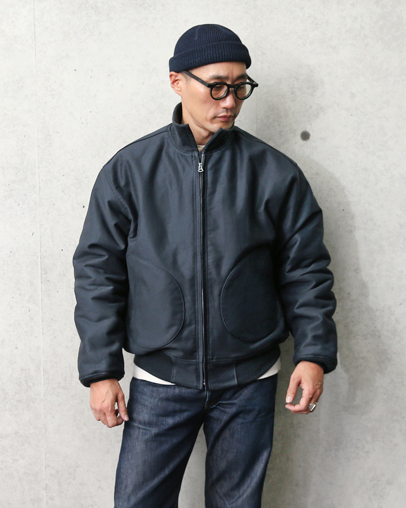 WAIPER.inc 米軍 1940's 初期型 U.S.NAVY ZIP デッキジャケット 日本製