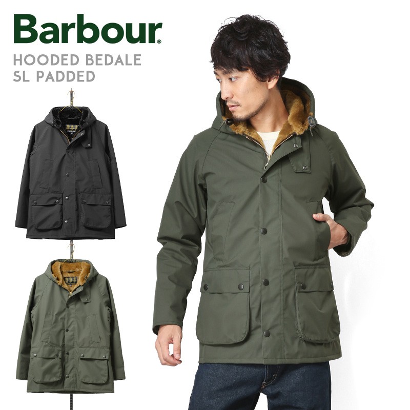 Barbour（バブアー） MCA0439 HOODED BEDALE SL PADDED（フーデッド