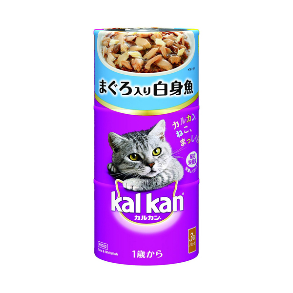 カルカン 猫 フード キャットフード kalkan ハンディ缶 1歳から 160g×3
