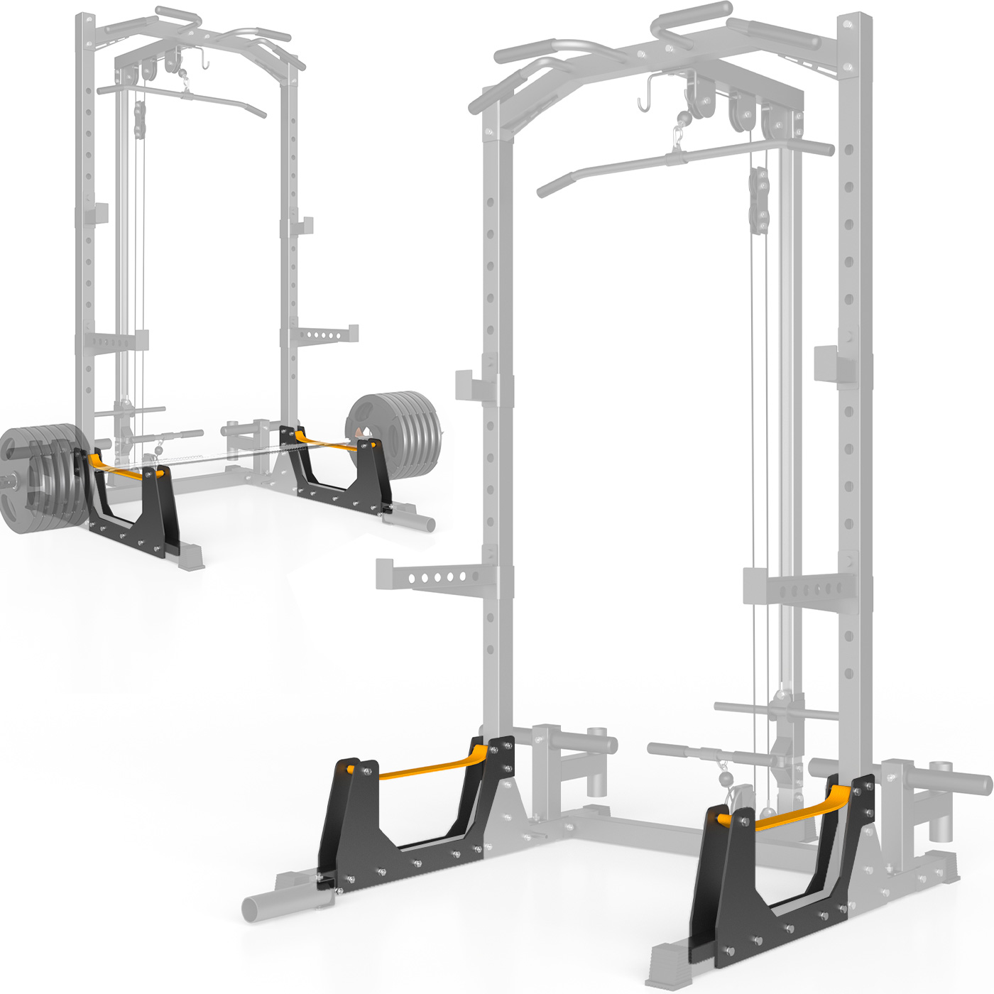 WASAI(ワサイ) ZY5022専用オプション マルチジム ハーフラック 【高