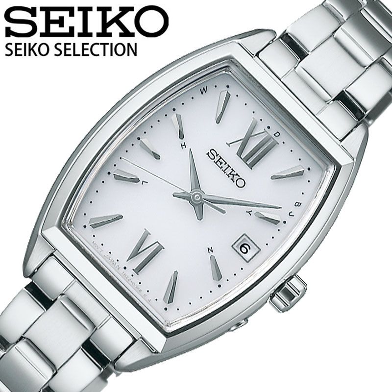 セイコー 腕時計 セレクション SEIKO SELECTION レディース ホワイト