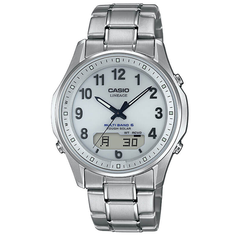 LINEAGE カシオ 電波 ソーラー 腕時計 CASIO 時計 リニエージ 男性
