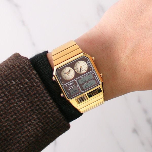 シチズン アナデジ テンプ 復刻 限定モデル 温度計 時計 CITIZEN ANA