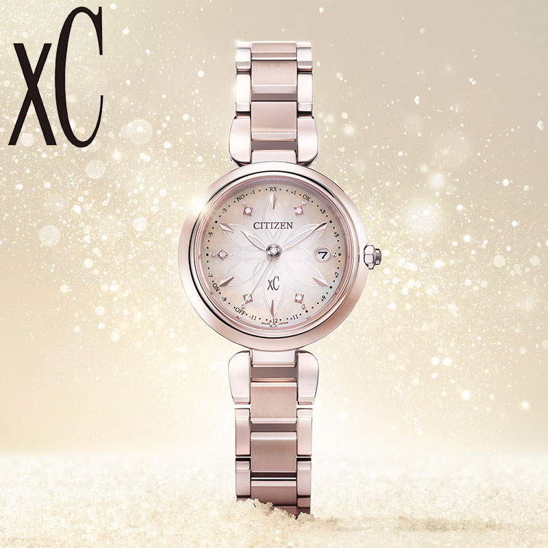 CITIZEN xC ソーラー電波時計 シチズン クロスシー フロート