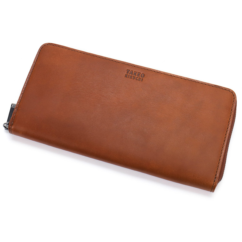 TAKEO KIKUCHI（タケオキクチ） ラウンドファスナー長財布 ヘリテージ