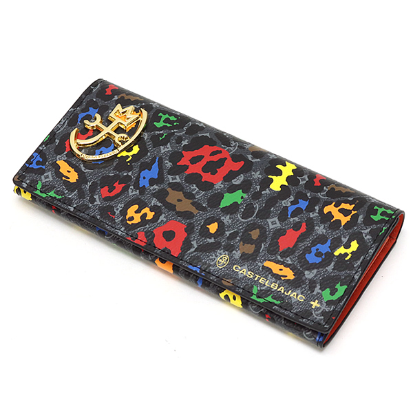 CASTELBAJAC（カステルバジャック） Leopard レオパール 長財布 小銭