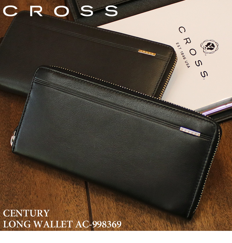 CROSS（クロス） CENTURY センチュリー ラウンドファスナー長財布 小銭