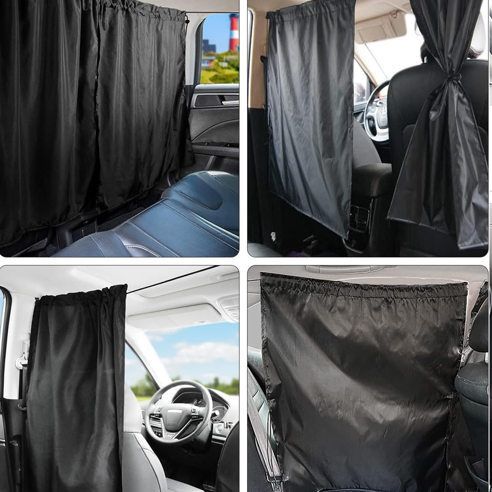 本田 N-BOX JF5 JF6型 車用カーテン 間仕切りカーテン サンシェード