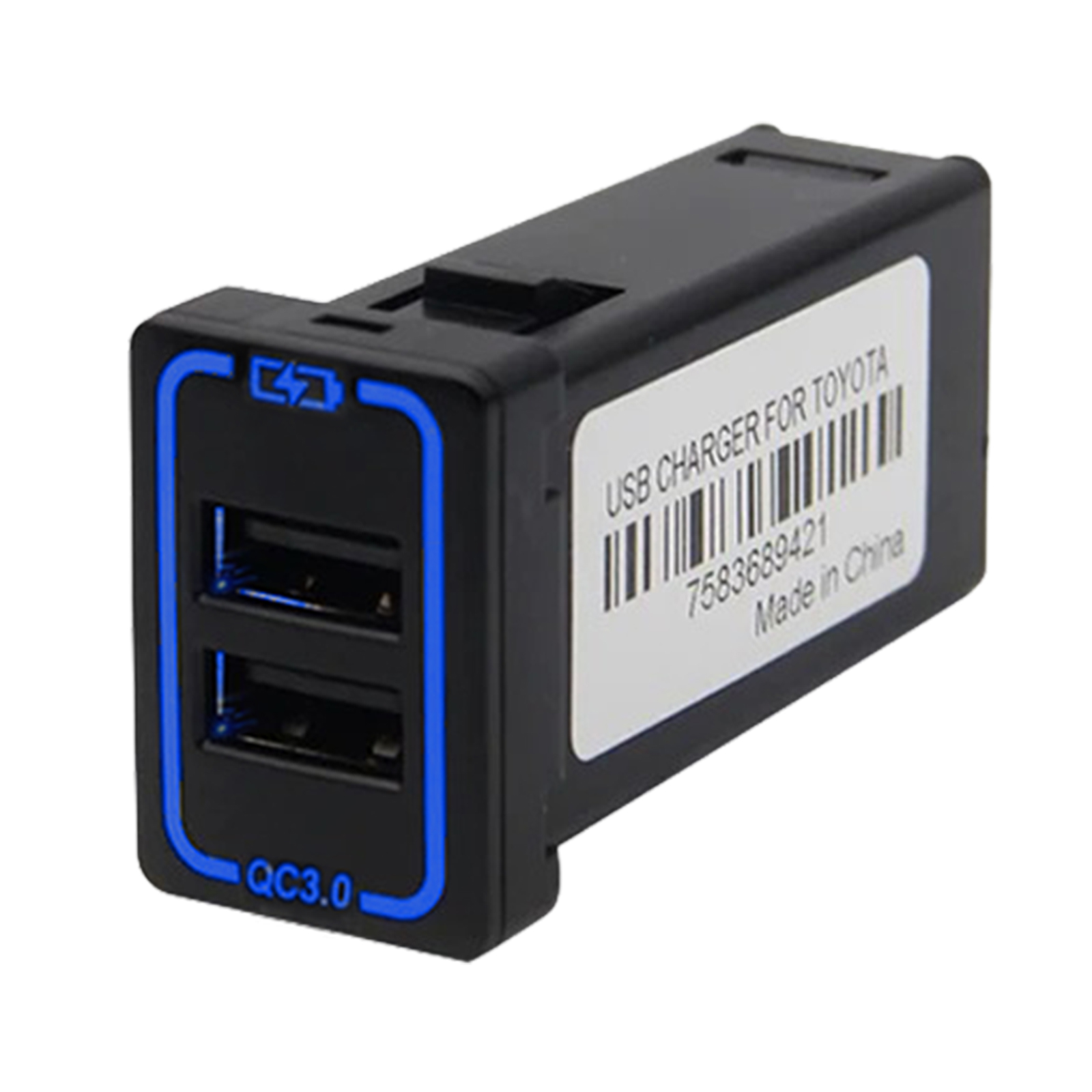 エスティマ ACR50 55 GSR50 USB充電器 スイッチホール 急速充電 QC3.0