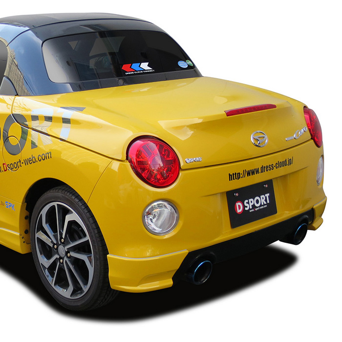 DーSPORT D SPORT リヤロアスカート 未塗装 コペンセロ LA400K D