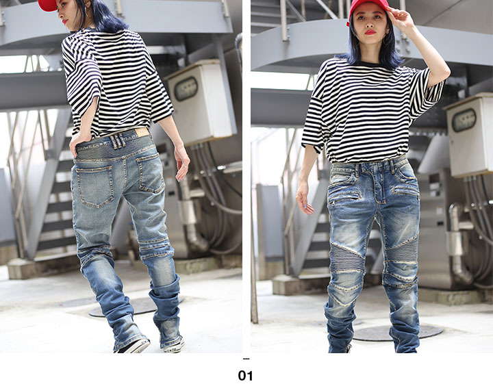 mnml（ミニマル） ジーンズ デニム スリムフィット メンズ ジーパン G