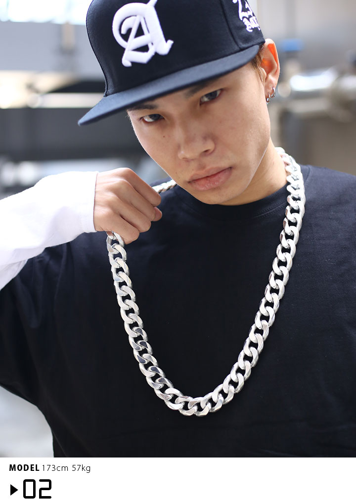 ACEFLAG（エースフラッグ） ネックレス 極太 喜平チェーン b系