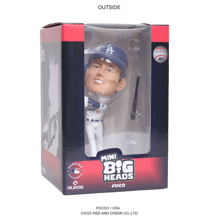 MLB FOCO ドジャース 公式 大谷翔平 フィギュア バブルヘッド 人形