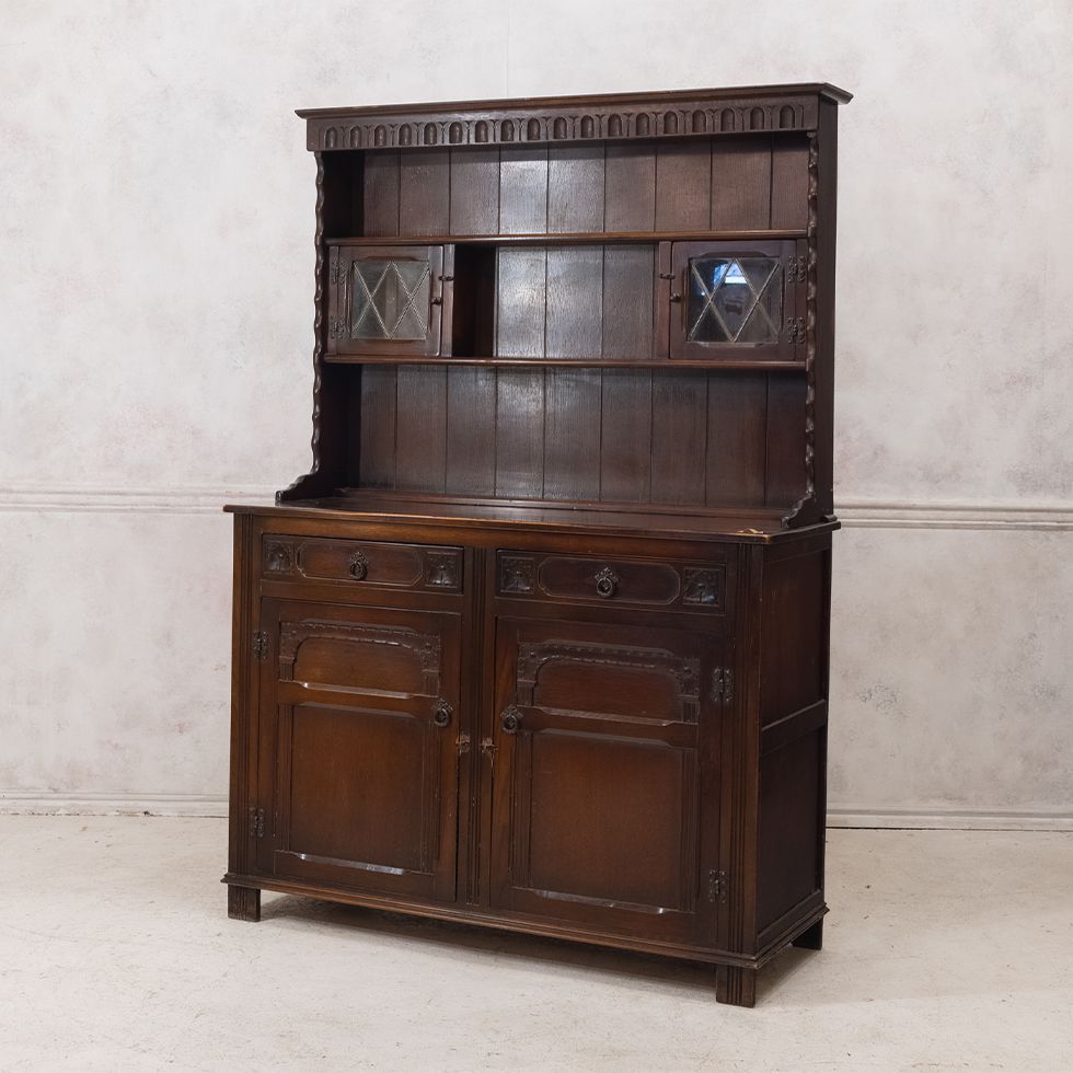 アンティーク家具 安い 食器棚 カップボード キャビネット イギリス