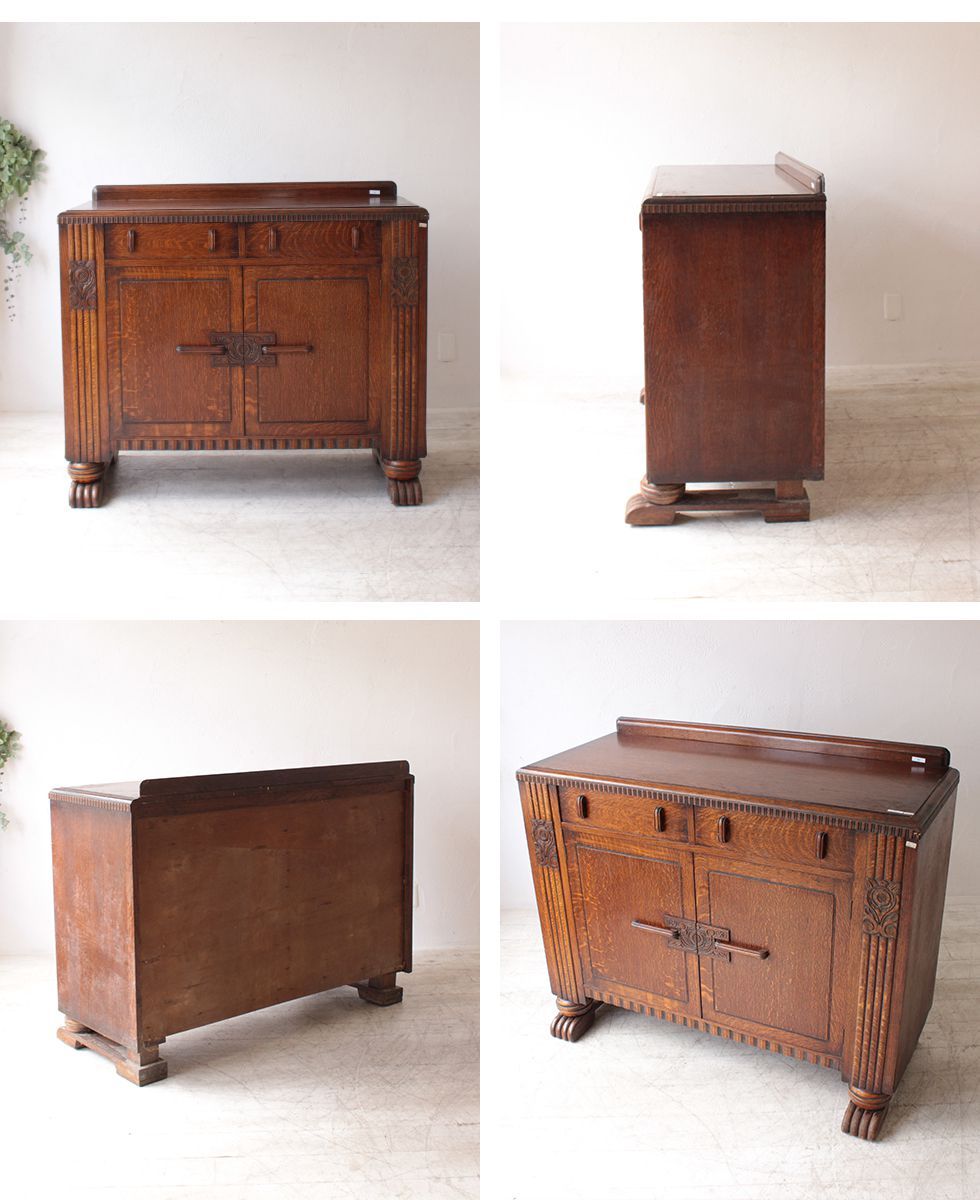 アンティーク家具 安い 棚 サイドボード キャビネット イギリス