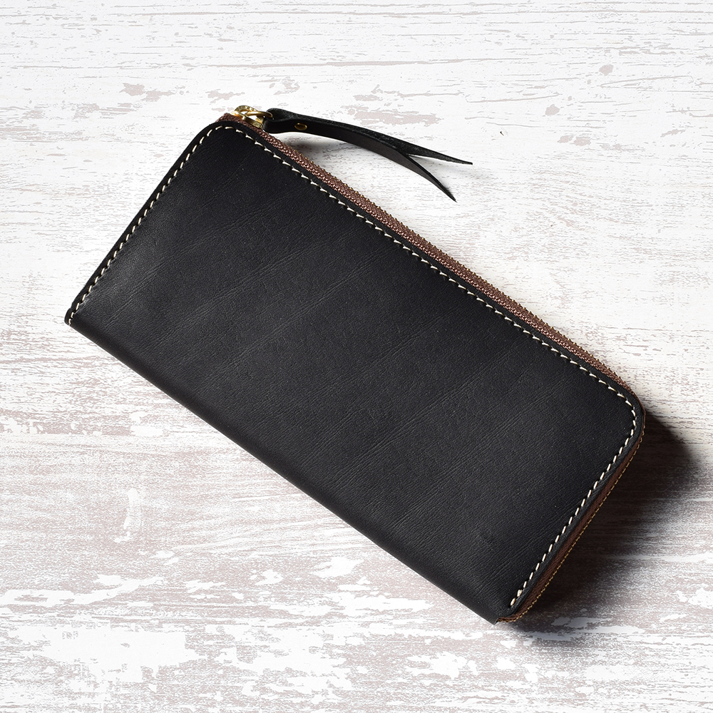 長財布 メンズ レディース L字 栃木レザー 日本製 本革 ながさいふ