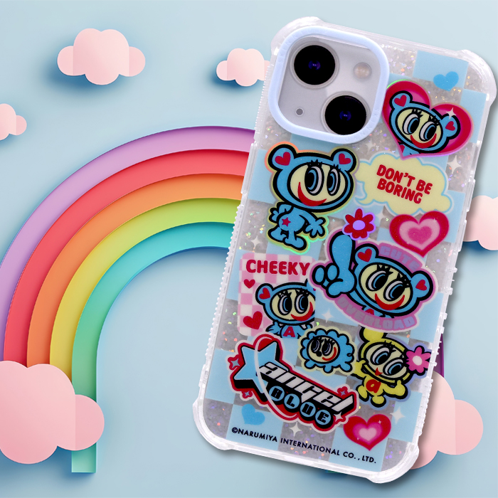 iPhone15 ケース エンジェルブルー かわいい アイフォン15 カバー