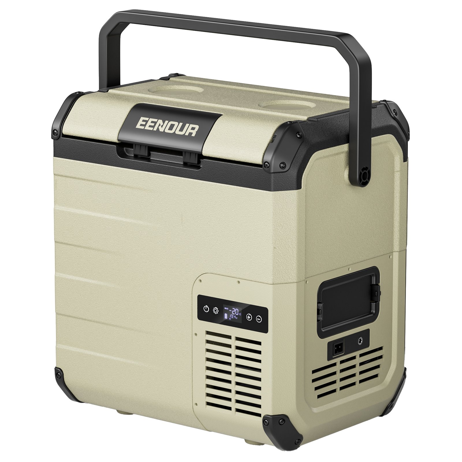 EENOUR 車載冷蔵庫 ポータブル冷蔵庫 バッテリー内蔵可能 18L -20℃〜10