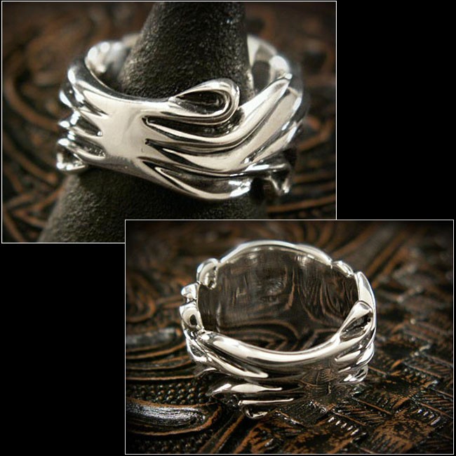 シルバーリング メンズ シルバー925 指輪 シルバーアクセサリー フレア