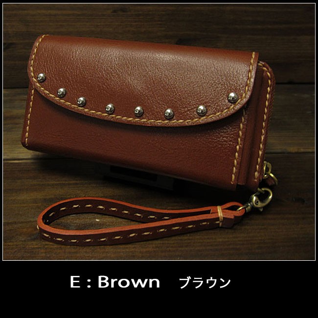 財布型スマホケース 長財布 コインケース ラウンドファスナー 便利に