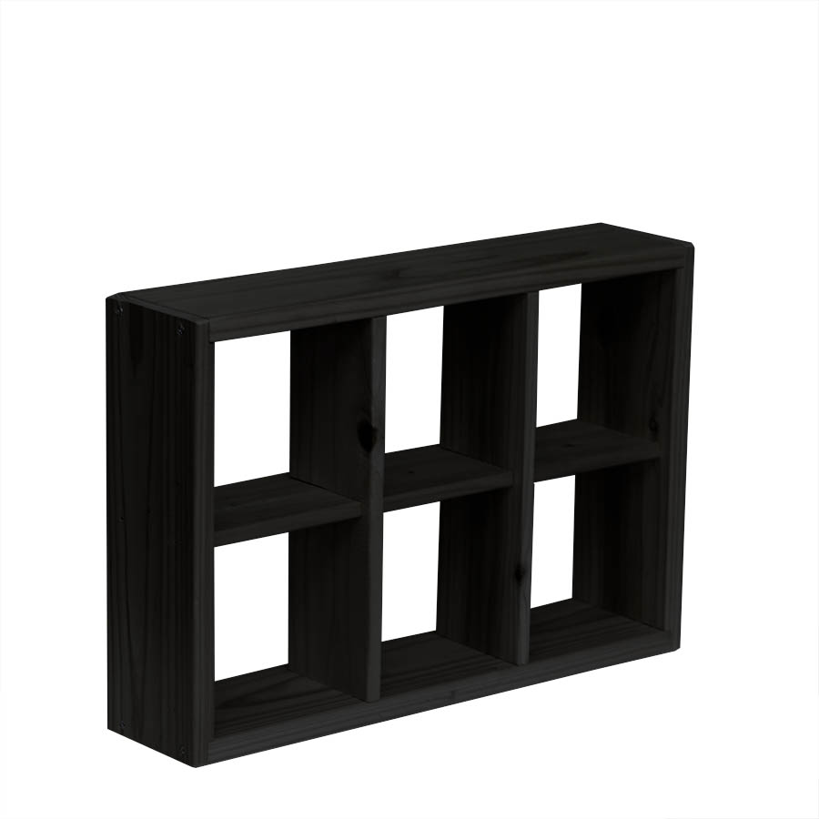 格子ラックミニ 120型 3X2 幅410mm×高さ280mm×奥行96mm