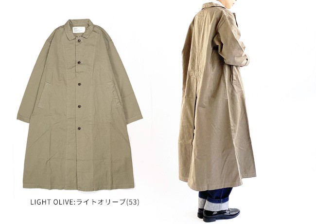 HARVESTY ハーベスティ OVER COAT オーバーコート A31803 : rish