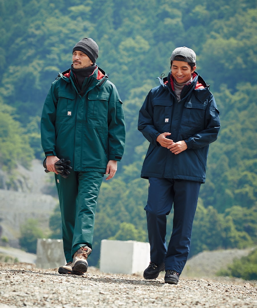 Asahicho 作業服 作業着 防寒コート 69300 メンズ 7L〜8L 春夏秋冬