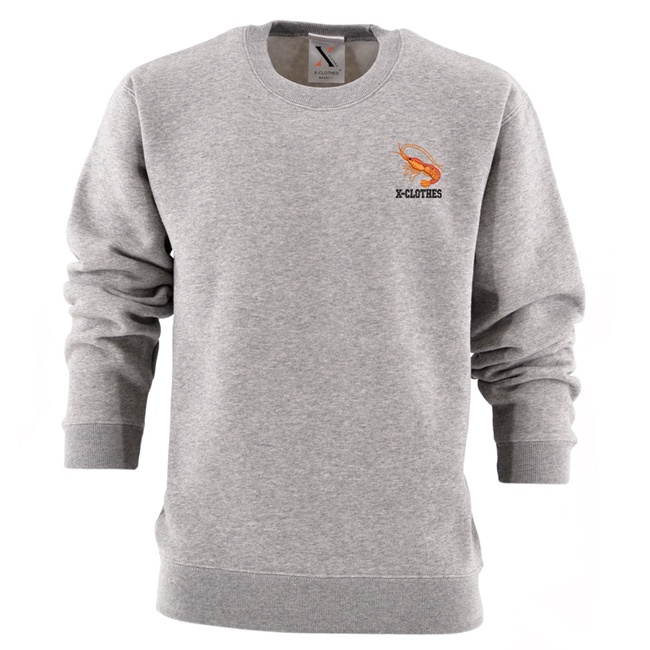 裏起毛 スウェット おもしろ プレゼント ワンポイント 刺繍 クルー