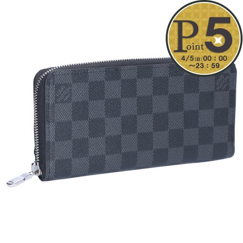 ルイ・ヴィトン(LOUIS VUITTON) ダミエ(Demier) ジッピーウォレット