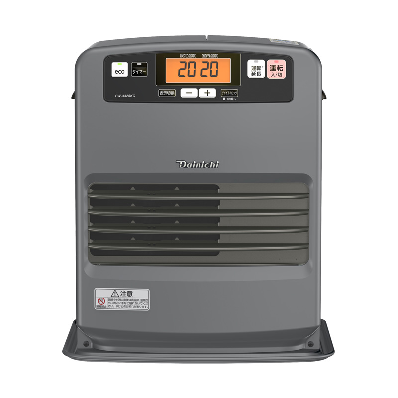 ダイニチ（Dainichi） 石油ファンヒーター FW-3325KC-H マットグレー