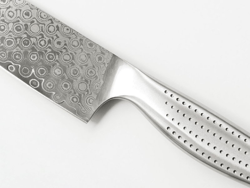 MEYER（マイヤー） 特典付 ダマスカス 小三徳包丁 ステンレス鋼 ミニ
