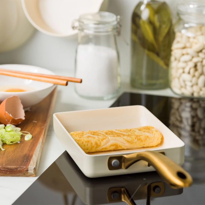 Studio（GREEN PAN） 特典付 ガス・IH対応 ストゥディオ エッグパン