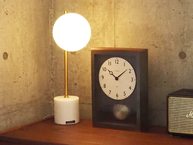 特典付 インターゼロ アーチの振り子時計 壁掛け時計 掛け時計 置時計