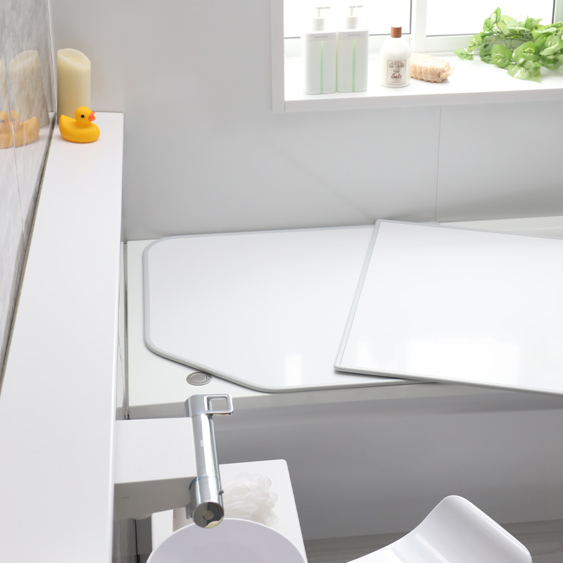 東プレ 特典付 防カビ 組み合わせ風呂ふた [実寸 740×1536mm 2枚割