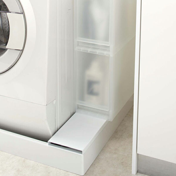 tower 山崎実業 洗濯機防水パン上ラック タワー 公式 洗濯機排水口上