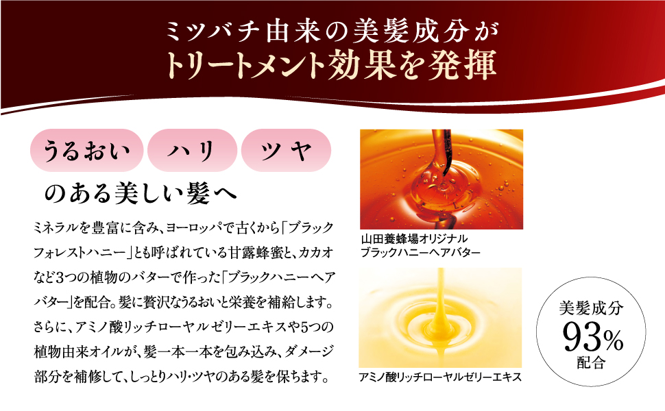 山田養蜂場 RJヘアカラートリートメント ライトブラウン 210g ダメージ