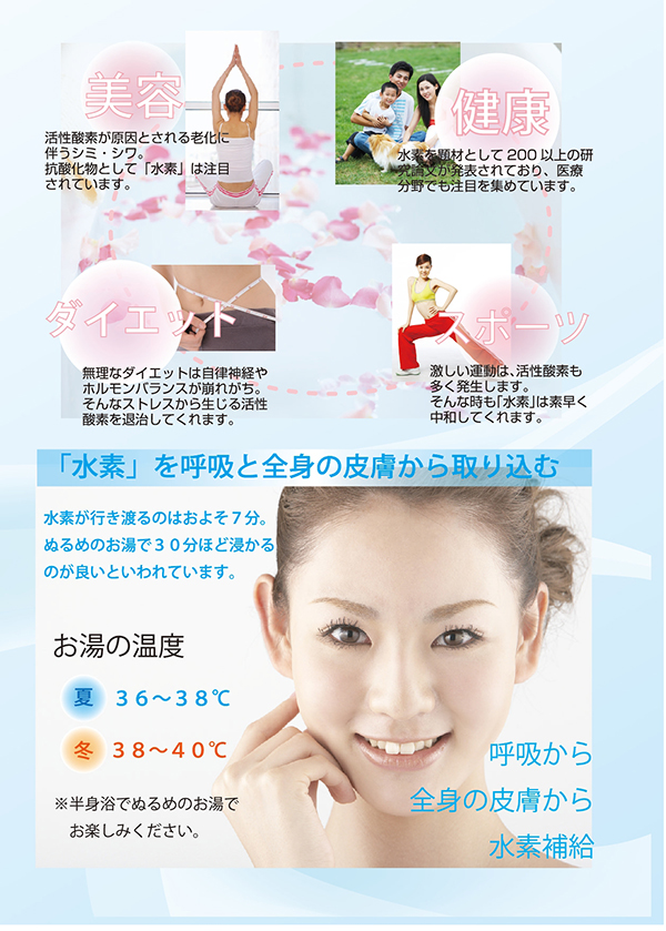 水素SPA H-Pot(エイチポット)】浴槽に入れるだけで今話題の水素風呂に