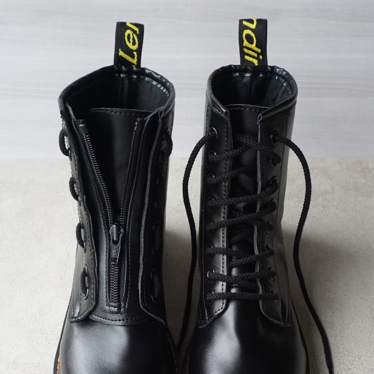 Belle＆Sofa（ベルアンドソファ） 編み上げ ブーツ クイックリリース