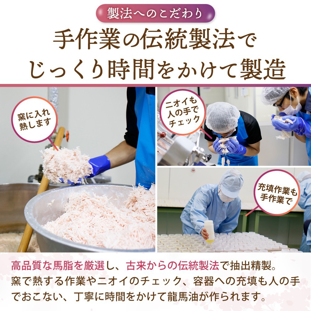YONEKiCHi（ヨネキチ） 【6個セット】馬油 白い馬油 薄型 コンパクト