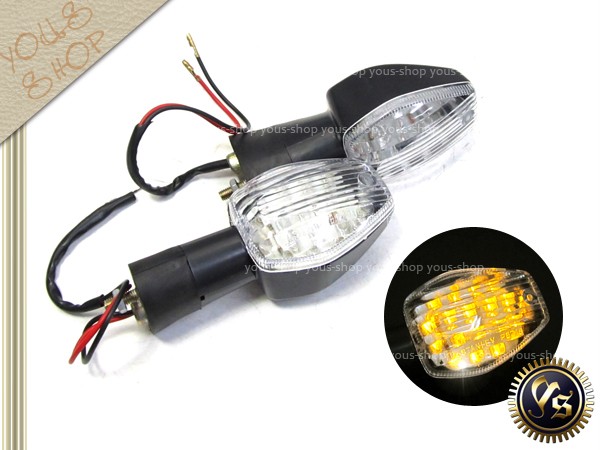 2個セット クリアレンズ CB400SF REVO NC42 NC31 V-TEC NC39 LED