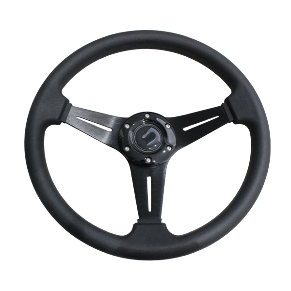 モモ形状 MOMO ステアリング ブラック 35Φ35cm GRIP ROYAL/AVENUE