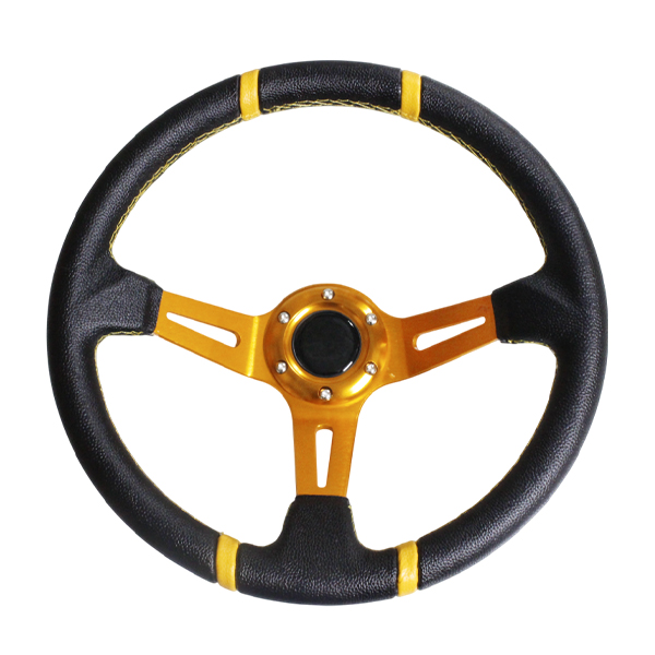 モモ形状 MOMO ディープコーン 競技用 ステアリング 35Φ35cm スタンス