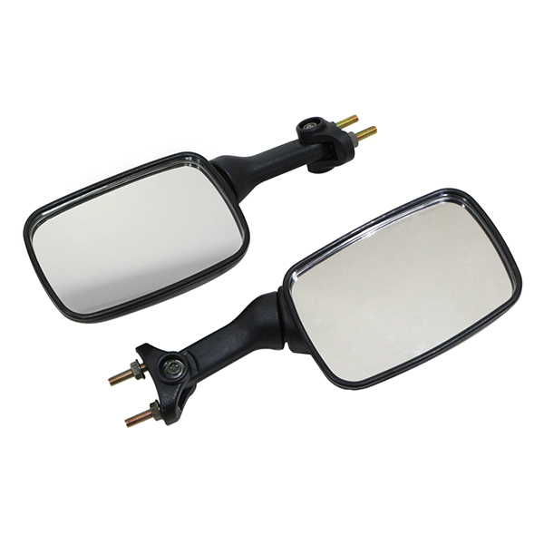 ZXR250 ZXR400 ZXR750 ミラー ブラック 左右セット 修理 補修に
